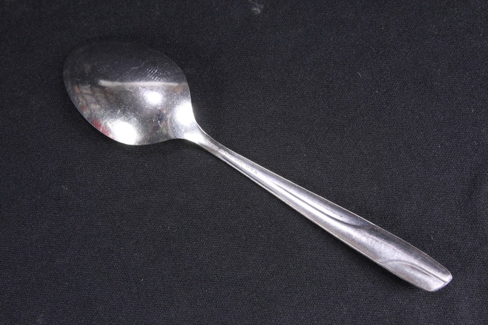 Starlet Pattern Flatware Thor Oneida 2 Serving & 7 Place Spoons Stainless