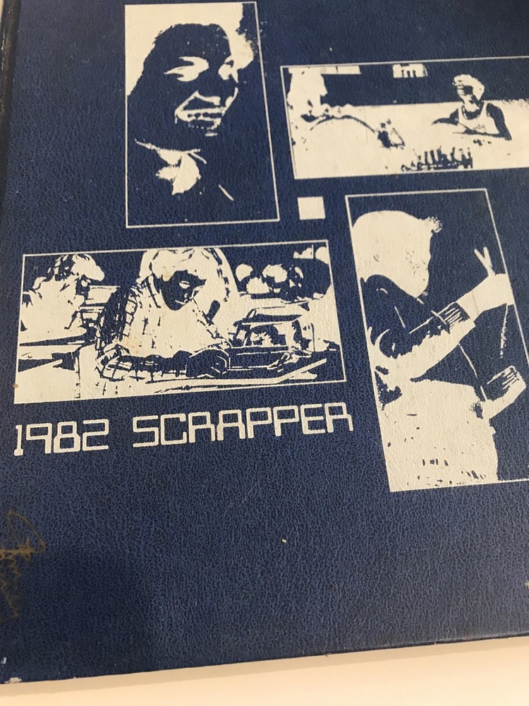 1982 Liberty Scool Yearbook Scrapper