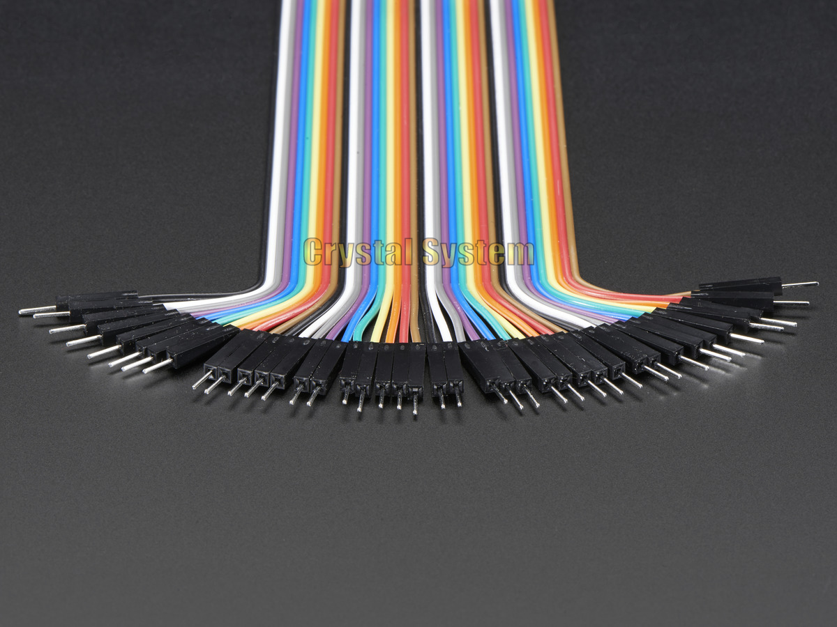(1X/3X)40 PCS10/20/30CM MM, MF, FF Dupont Wire Jumper Cable Arduino Breadboard