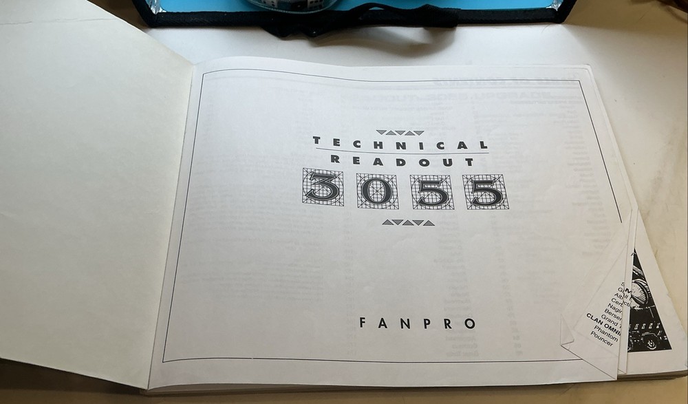 BattleTech FanPro 35006: Technical Readout 3055 Upgrade (2005)