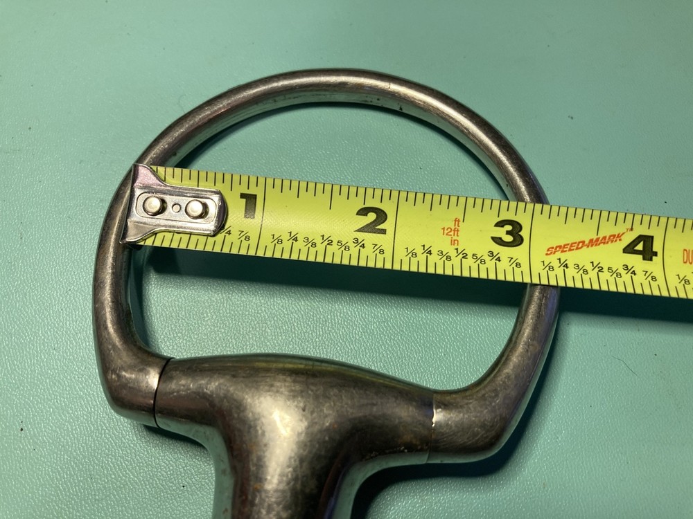 Eggbutt Snaffle Bit - Stainless Steel Horse Bit