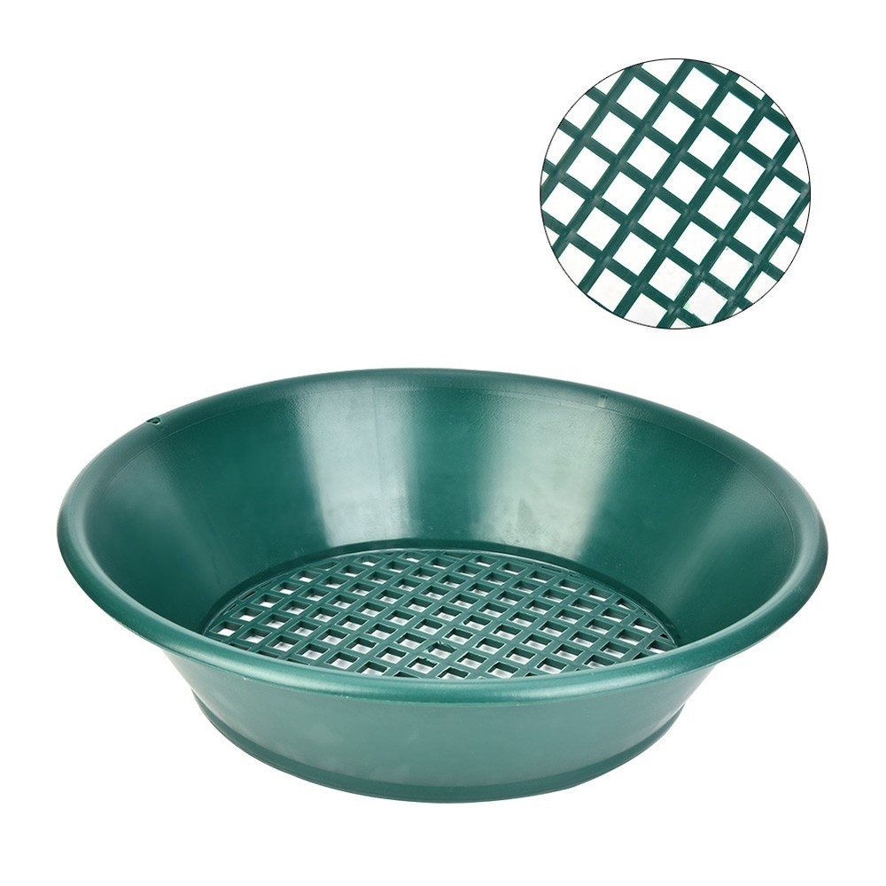 Gold Pan Panning Classifier Mesh Screen Mining Sifter Metal Detecting Tool NEW