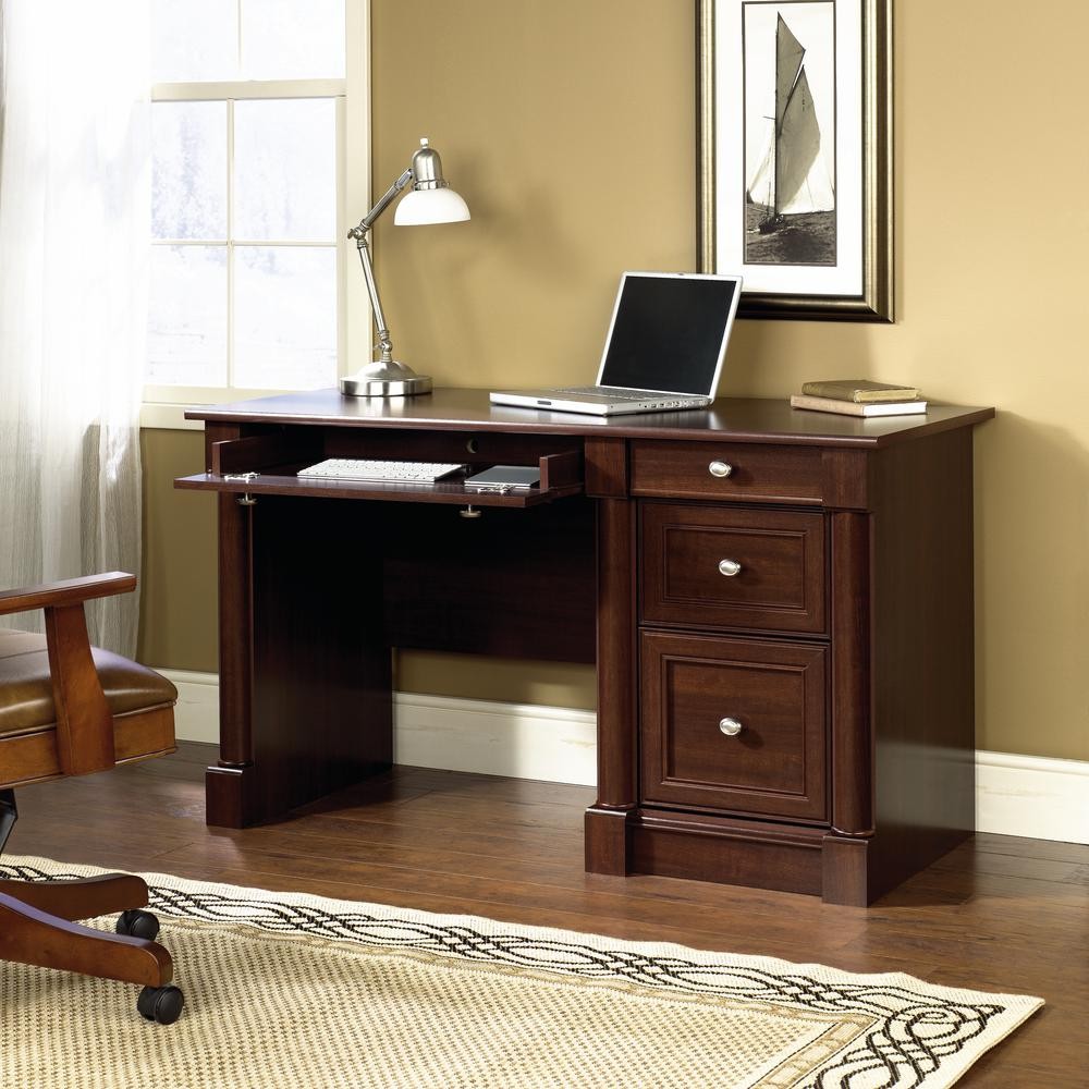 Palladia Computer Desk, Select Cherry finish