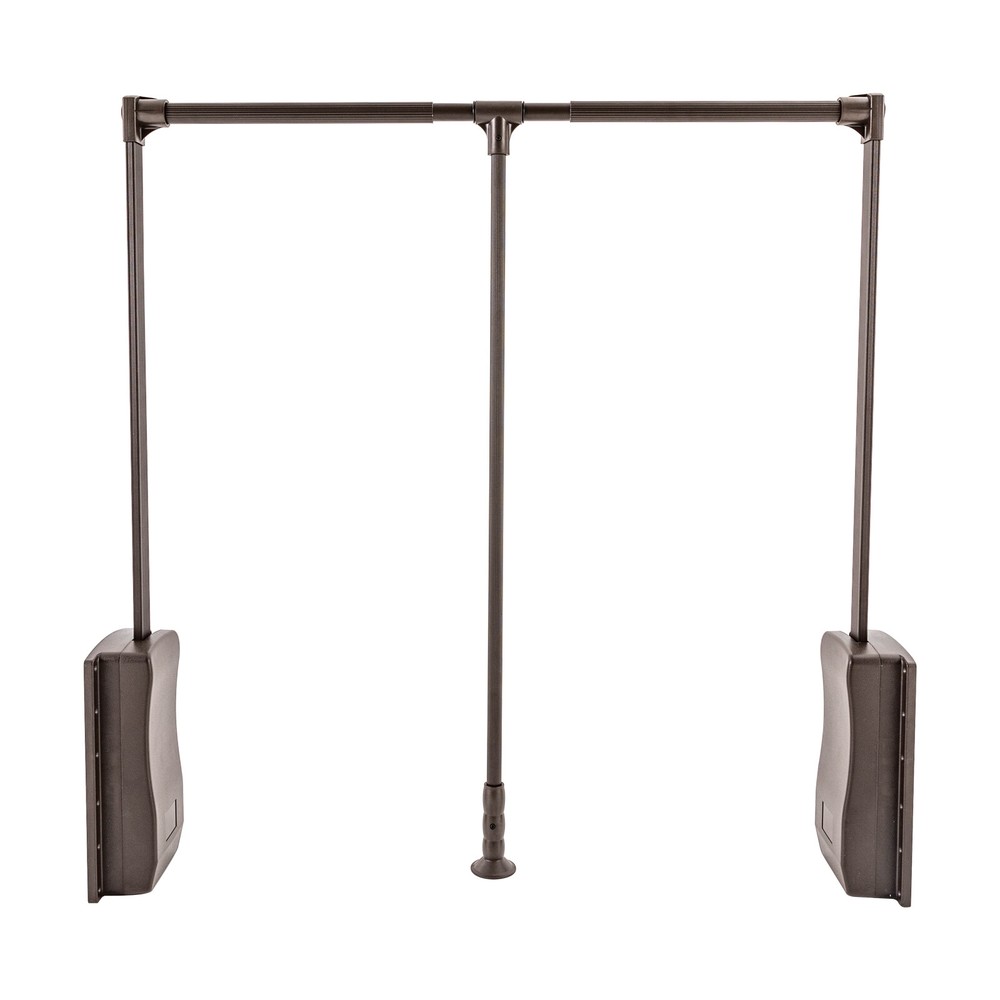 35-47 " Adjustable Closet Rod Closet-Mounted Simple Pull Down Hanger Shelf