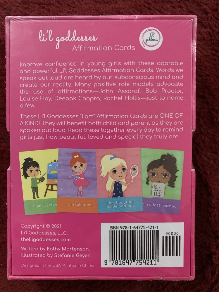 Li’l goddesses affirmation cards