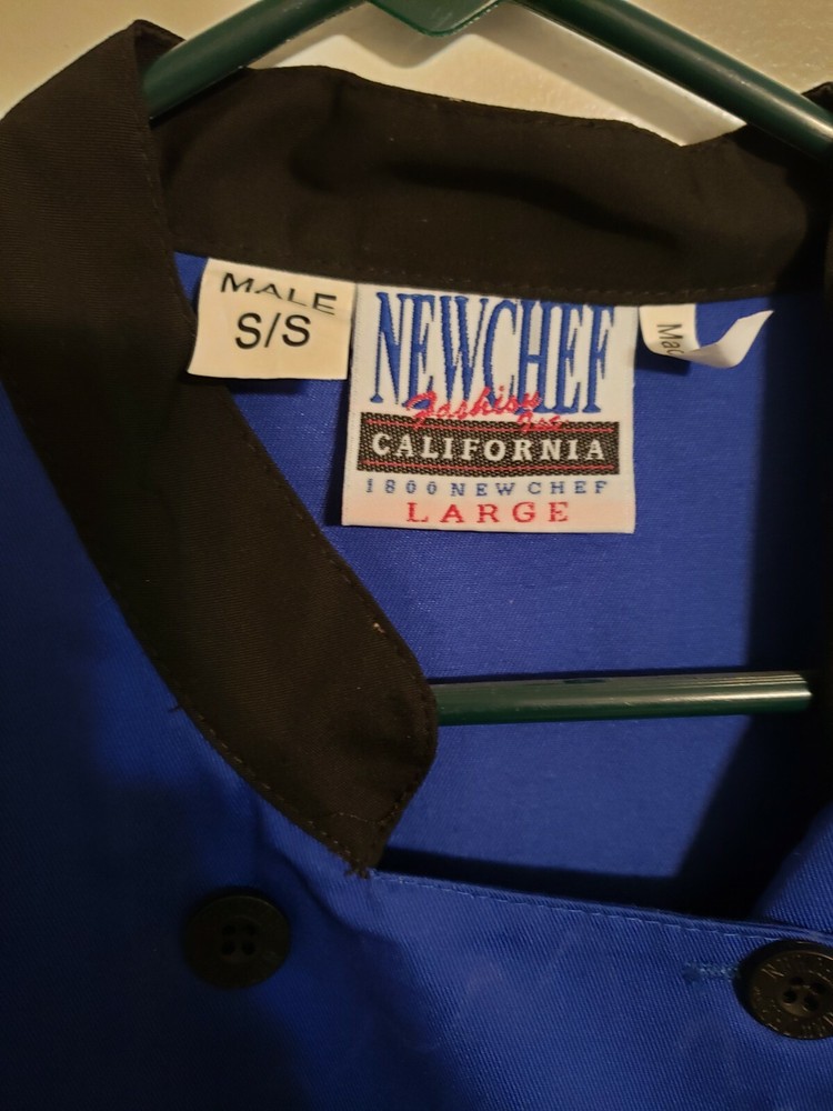 Womens Chef Coat - Blue
