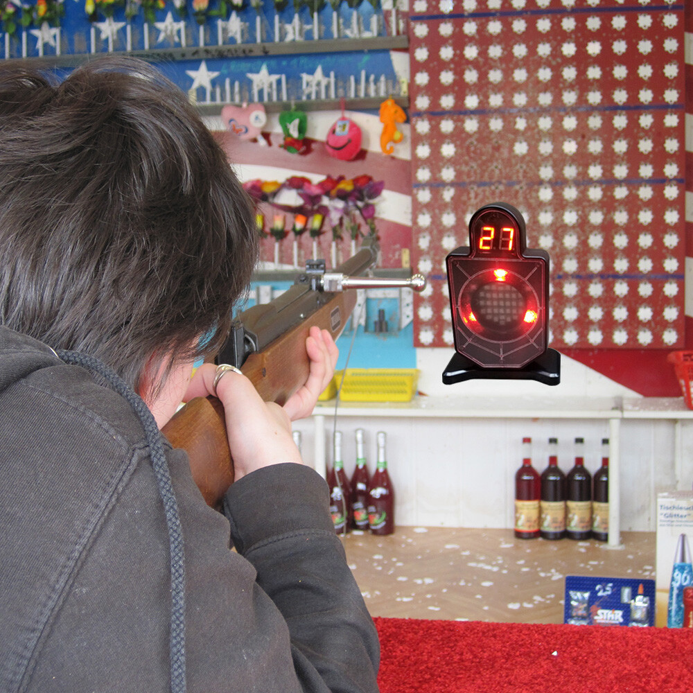 Electronic Laser Trainer Target Dry Fire Trainer Laser Induction Counting Target