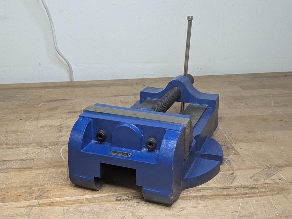 Gibraltar Single Station Machine Vise 6" Jaw Width 6" Opening Capacity
