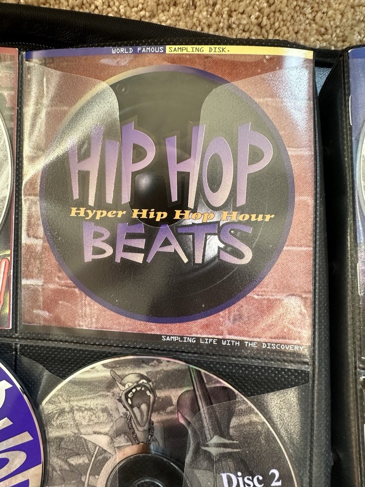 Hip-hop audio loop and sampling CD