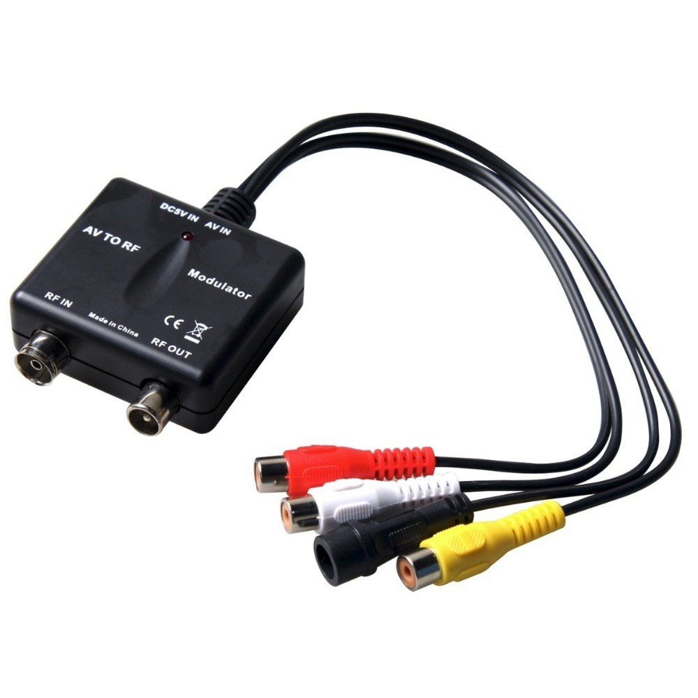 AV to RF Modulator M03 for NTSC CH3 Output and VHF Frequency Application