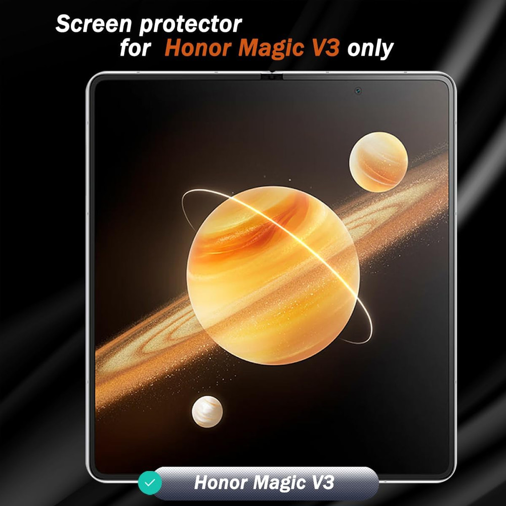 2 Pack for Honor Magic V3 Inner Screen Protector Flexible TPU Film Not Tempered