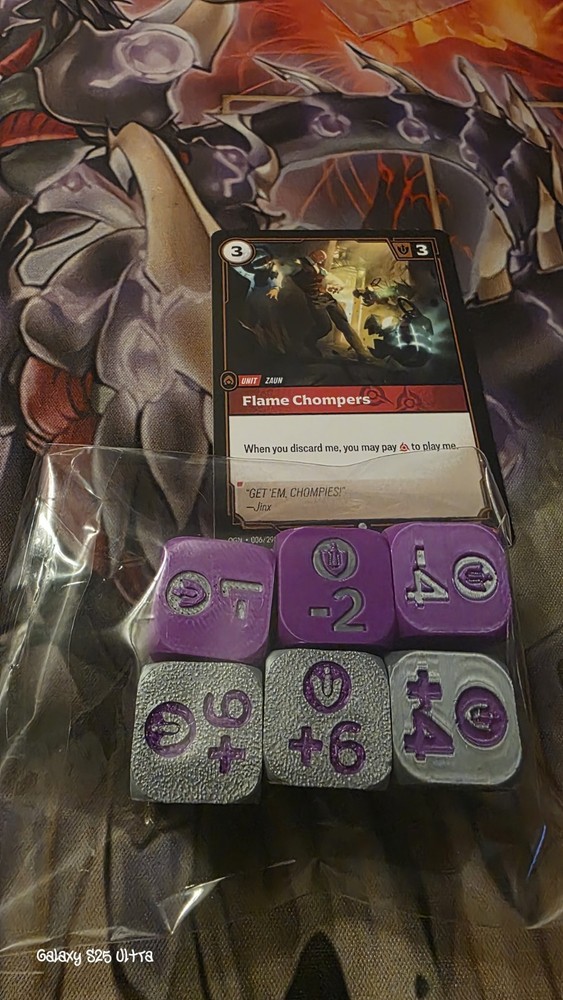 Custom Riftbound Might Marker Diceset
