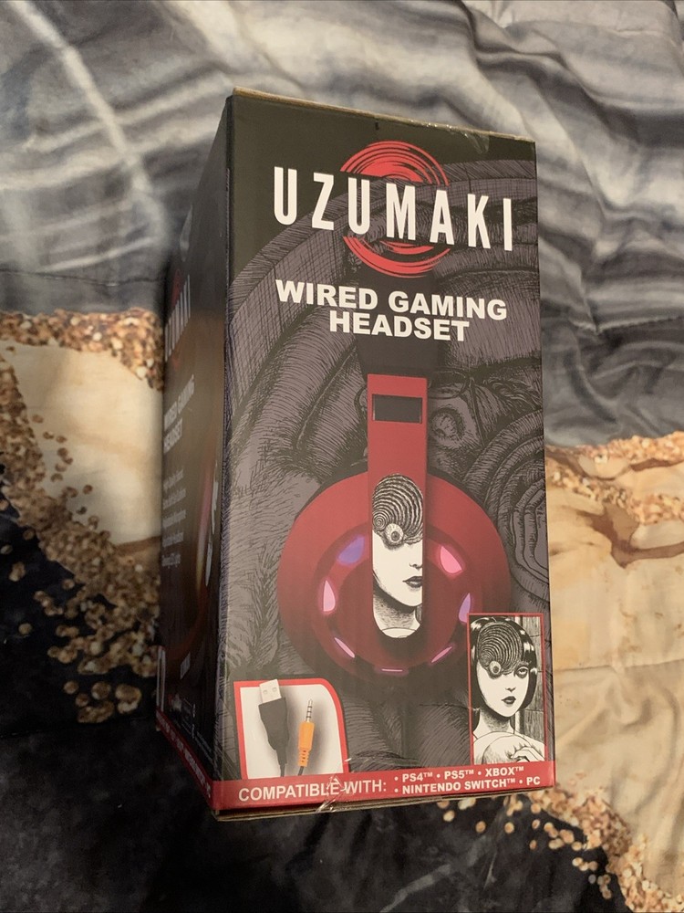 UZUMAKI Wired Gaming Headset LED Multi Compatible Rare Exclusive