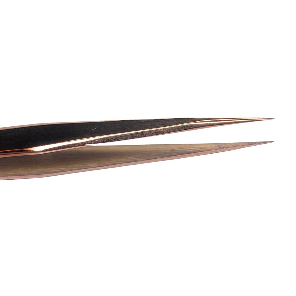 Simplicity Touch Rose Gold Isolation Tweezer - I Shape