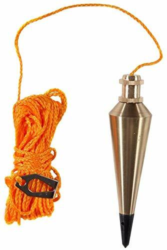 Survey Drawing Instruments Solid Brass Plumb Bob (226 Gram, 8 Oz)