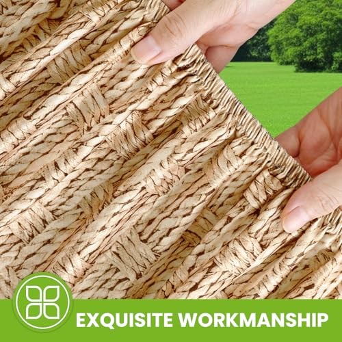 Spandex Fitted Tablecloth for 6 Foot Rectangle 72" x 30" (Rectangular) Beige