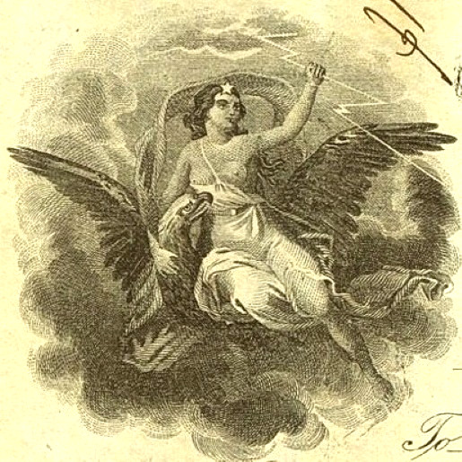 KY $15 DANVILLE Kentucky The First National Bank July 22, 1869 Bank Check