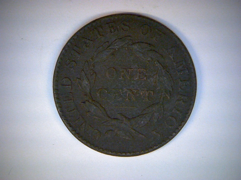 1827 U.S. LARGE CENT, CORONET CENT,