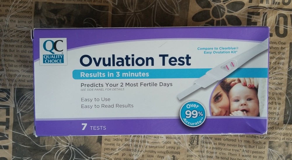 One Step Ovulation Predictor 7 day test kit  Expiration 12/2020 (7 Tests)