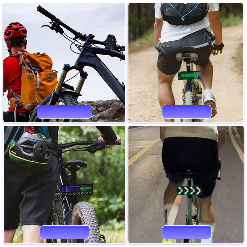 Bicycle Taillight,LED Taillight,App content edit,Bluetooth control