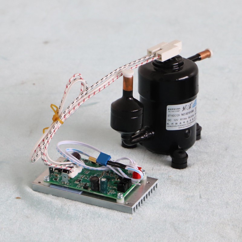 ST19DC  Compact Refrigeration Compressor DC 12V 24V 48V Miniature Compressor