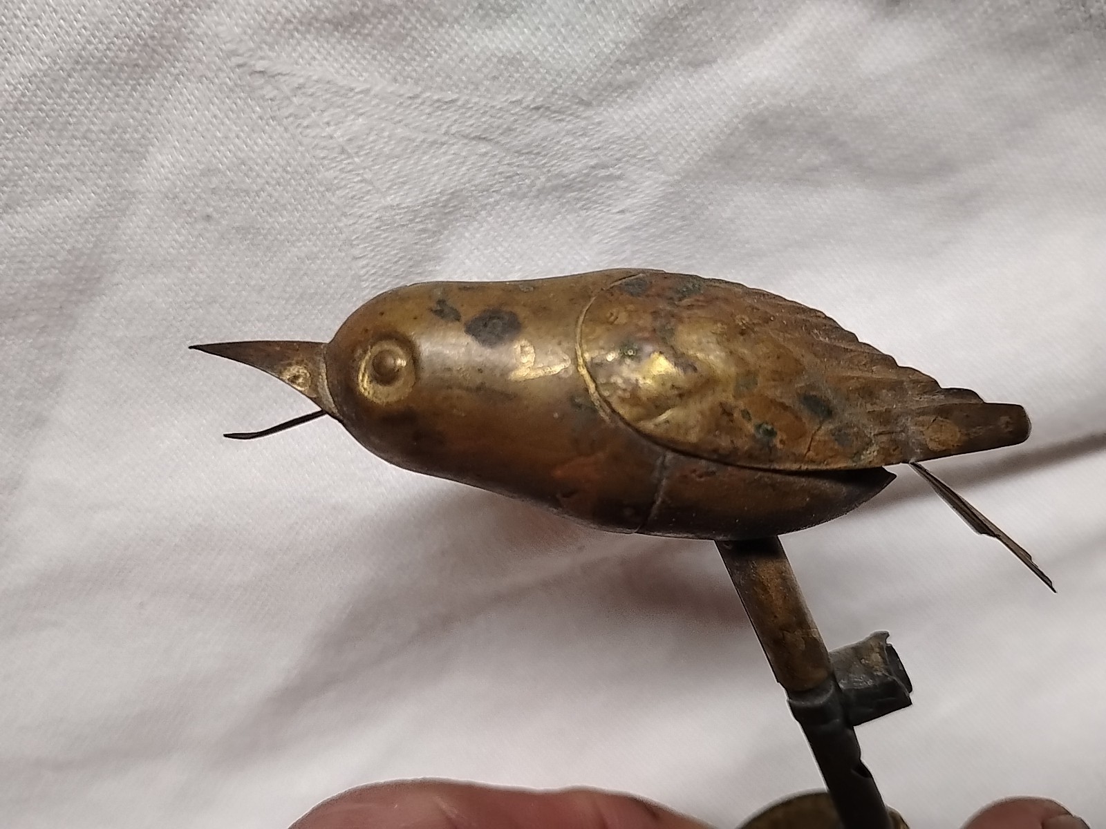 1920's Risdon Victory Canary Songster Working Bird Water Whistle