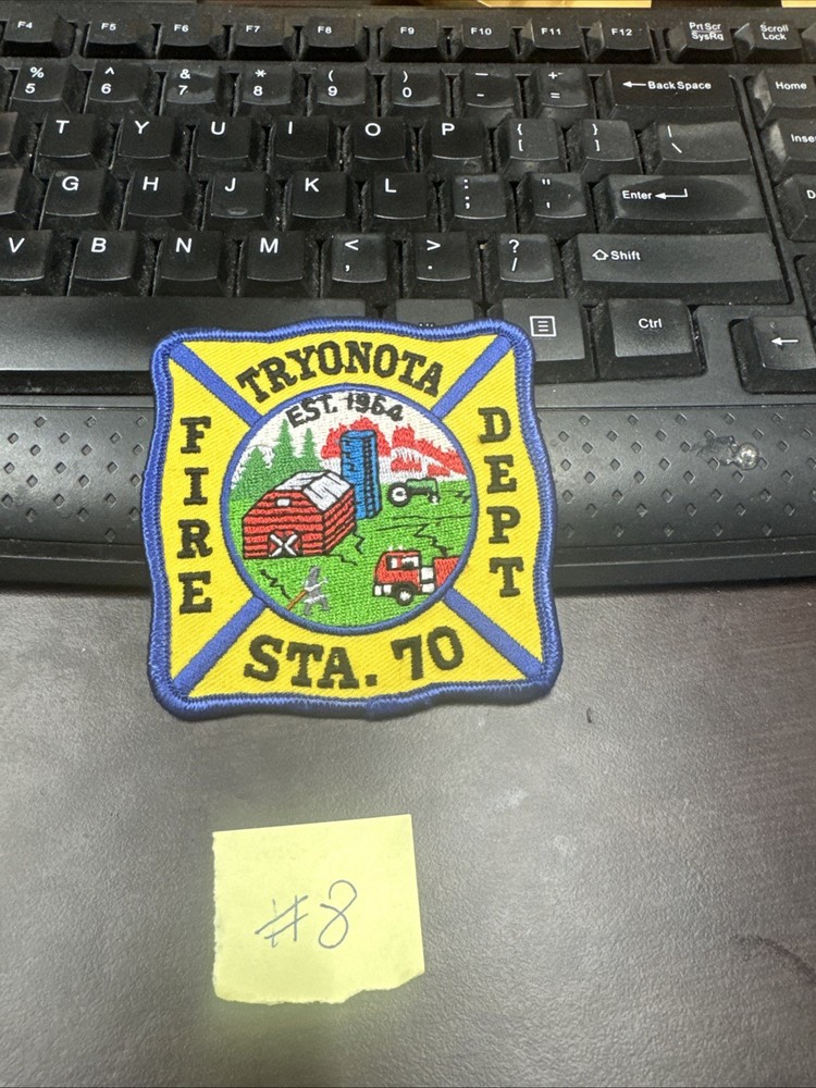 Tonya Fire Department Station #70 Patch