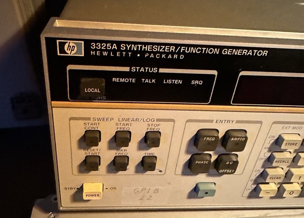 Eight Electronic Engineering Testing Devices, HP, Tektronix, Kepco, Agilent