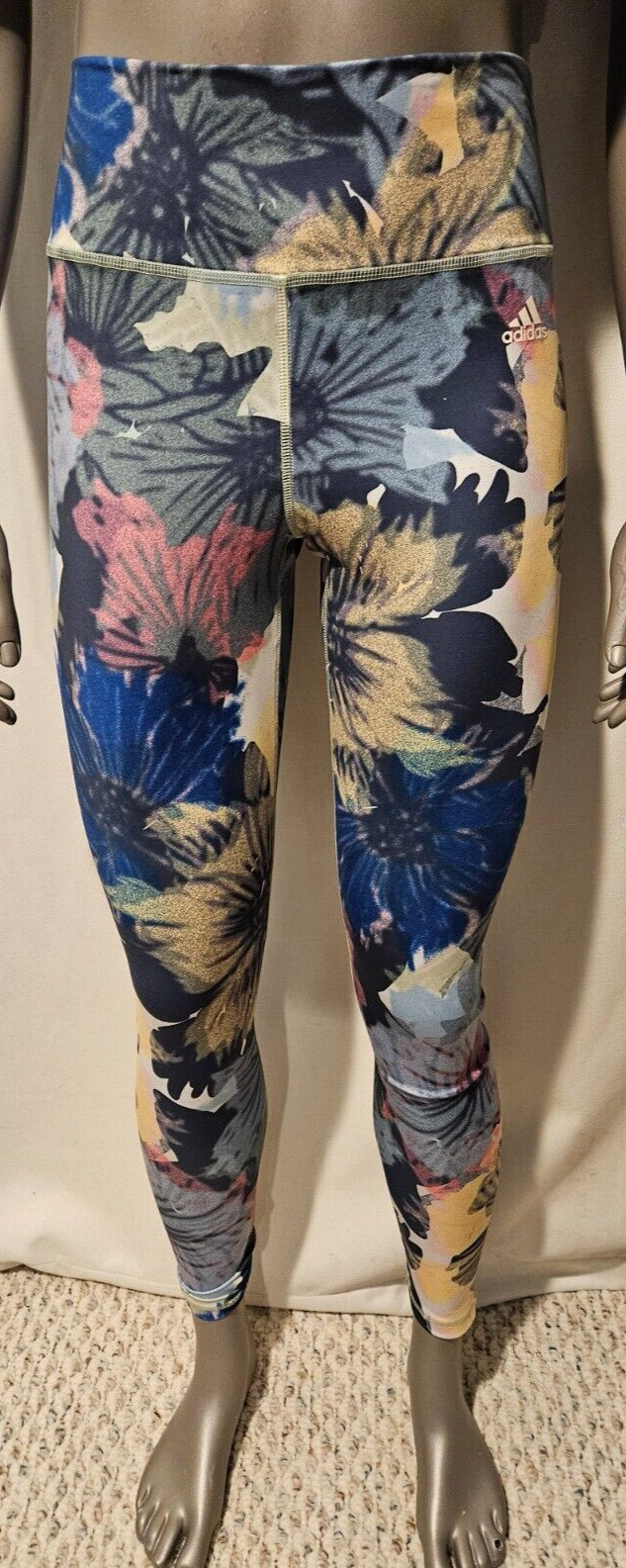 Adidas Women's TE AOP TIG HC8956 Training Tights New With Tags Free Shipping