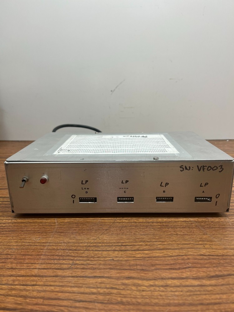 Frequency Devices Programmable Low Pass Filter 4 Channels 100-25600Hz