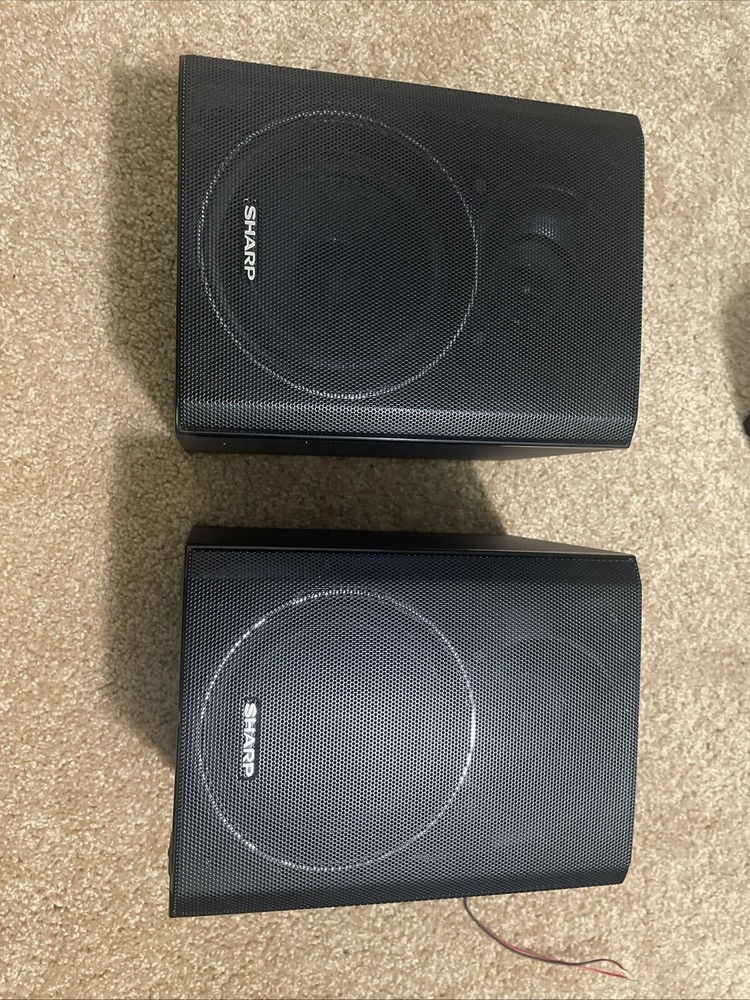 Sharp CP-DH259N Compact Micro Component Stereo Speakers