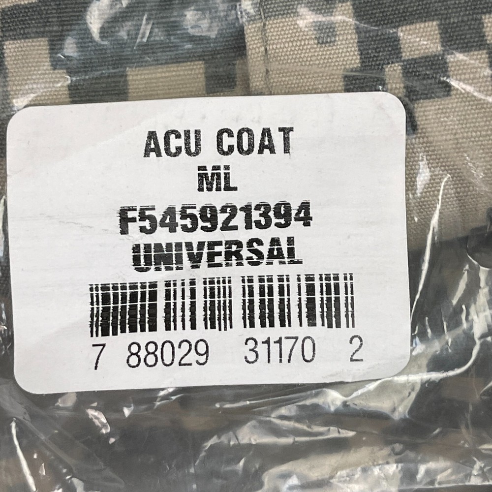 NEW BDU Propper Jacket - ACU Digital Camo - Medium Long