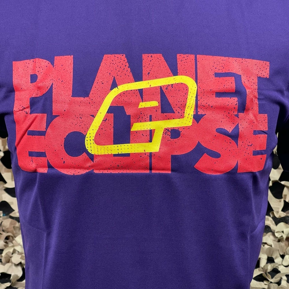 NEW Planet Eclipse Blok Pro-Formance T-Shirt - Purple - Medium