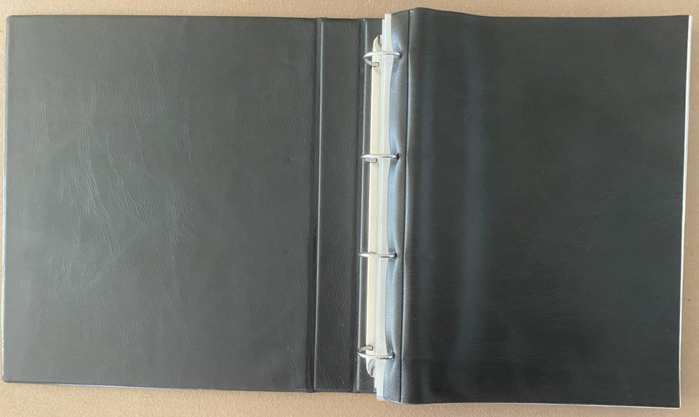 Royal Mail Luxury Padded Smilers Album - Black with 22 insert pages