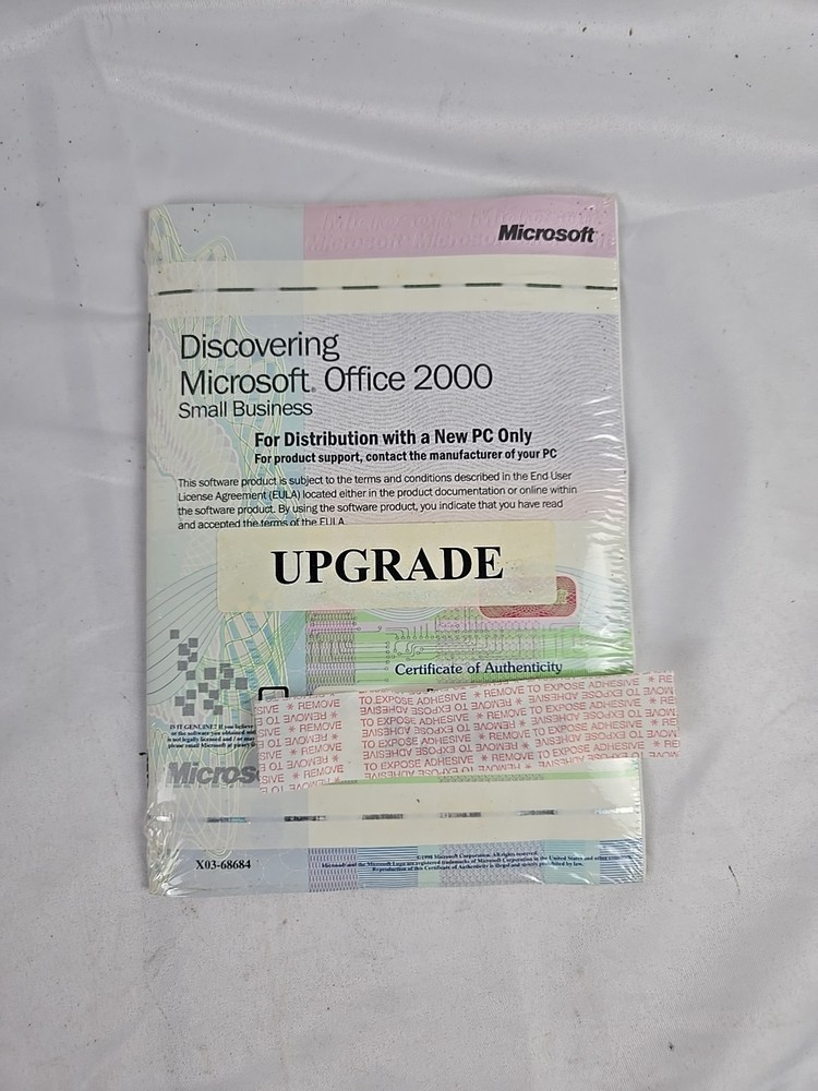 Microsoft Office 2000 Small Business Edition NEW