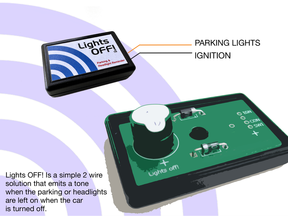 Headlight Reminder | Lights OFF! | DIY