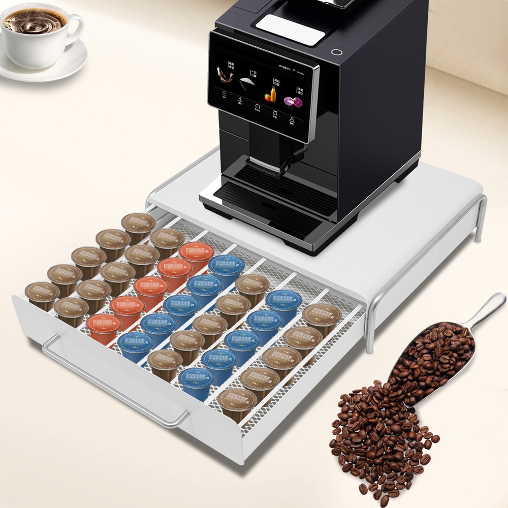 Coffee Capsule Storage Drawer with Stylish Design and Space-Saving Features