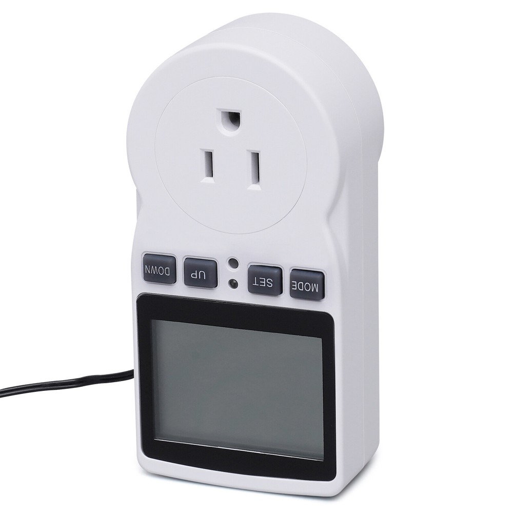 Digital Thermostat Outlet Plug for Heating Cooling Temperature Control