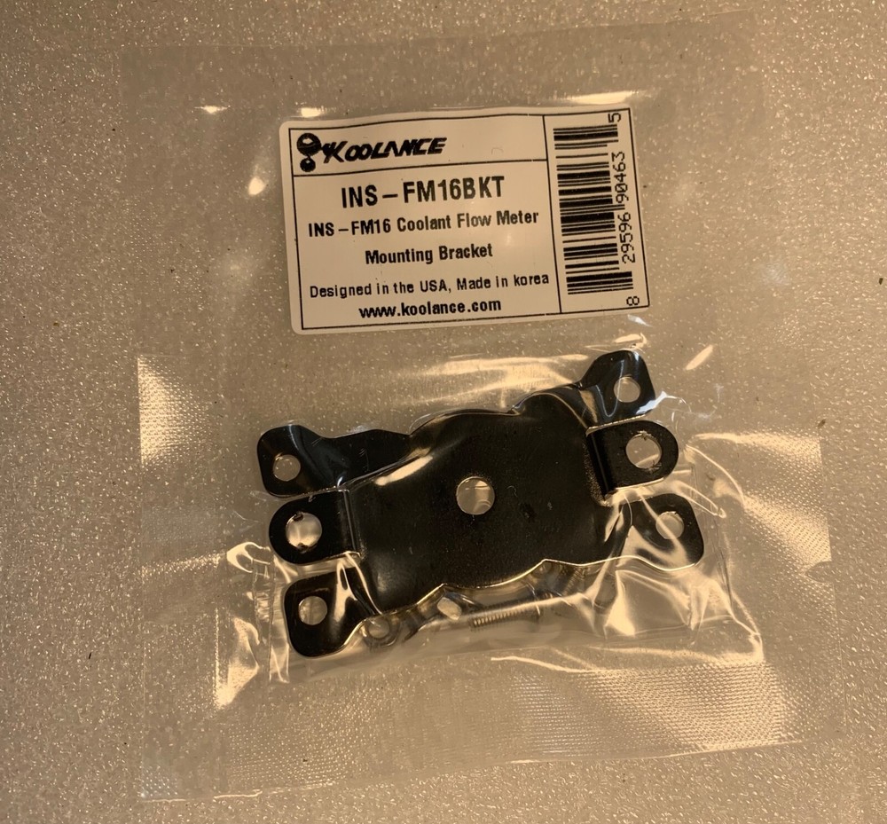 Koolance INS-FM16 Coolant Flow Meter MOUNTING BRACKET