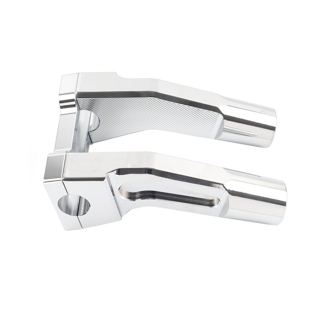 6" Pullback Handlebar Risers Clamp Chrome Fits for Harley 1" Handlebar