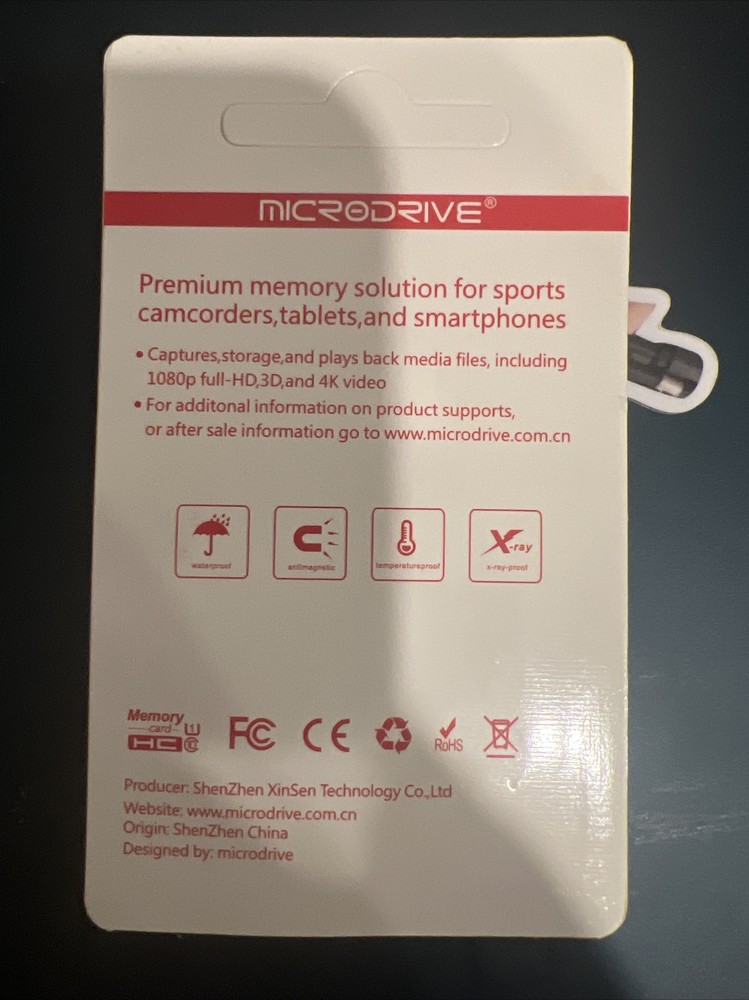 Microdrive High Speed Transmission Memory MINI SD card and ADAPTOR