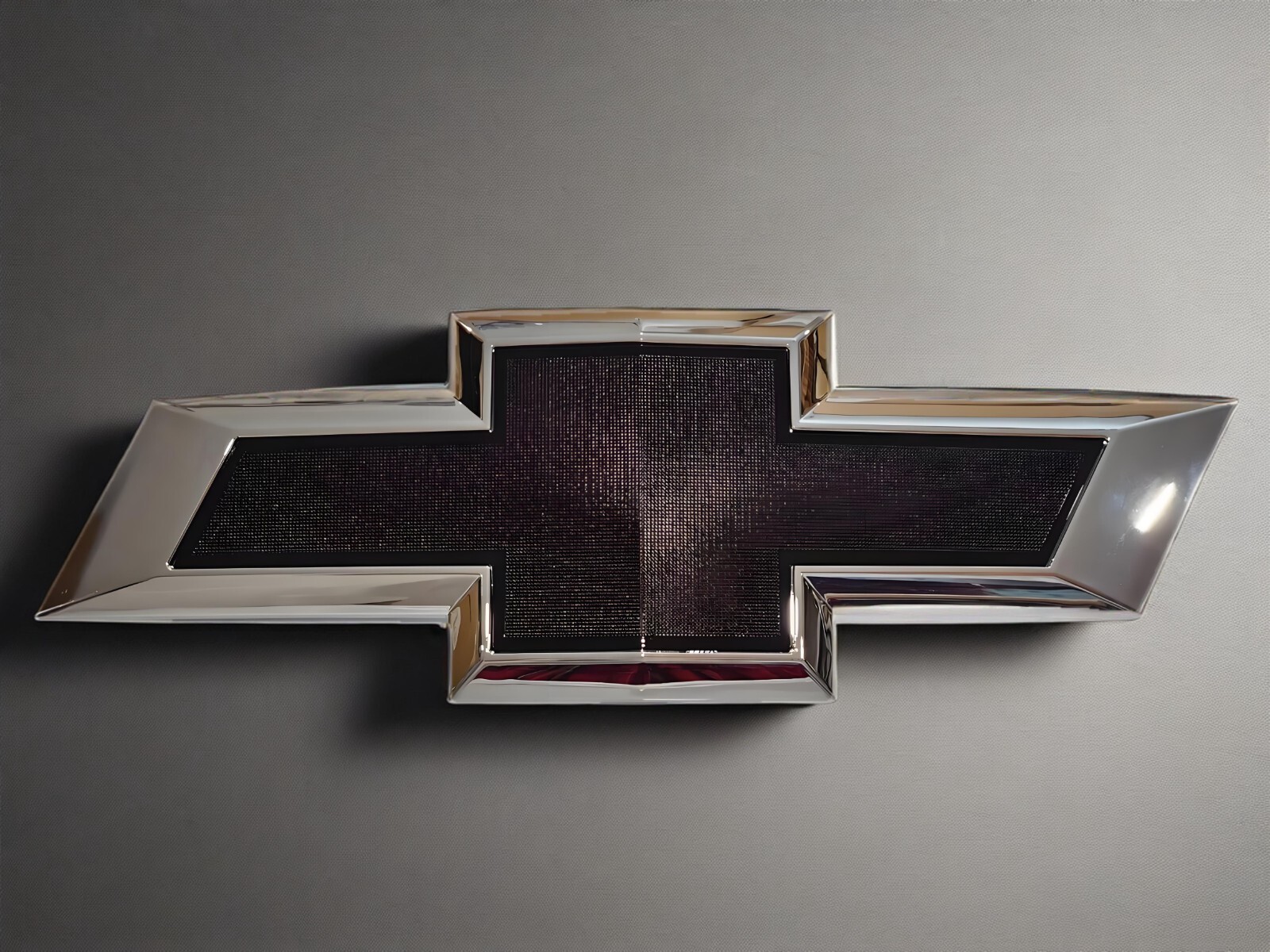 2019-2021 Chevrolet Silverado 1500 Bowtie Front Grille Emblem Badge chrome black