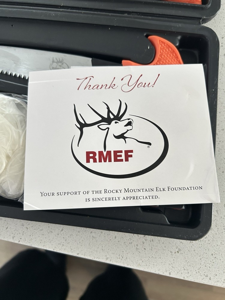 Outdoor Edge Elk Pak RMEF Game Processing Kit