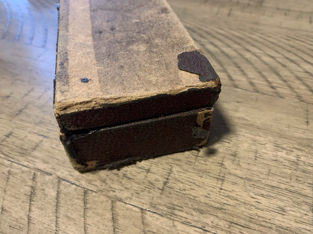 OLDER INTERAPID DIAL TEST INDICATOR Box Only Looks Rough Works Missing Latch