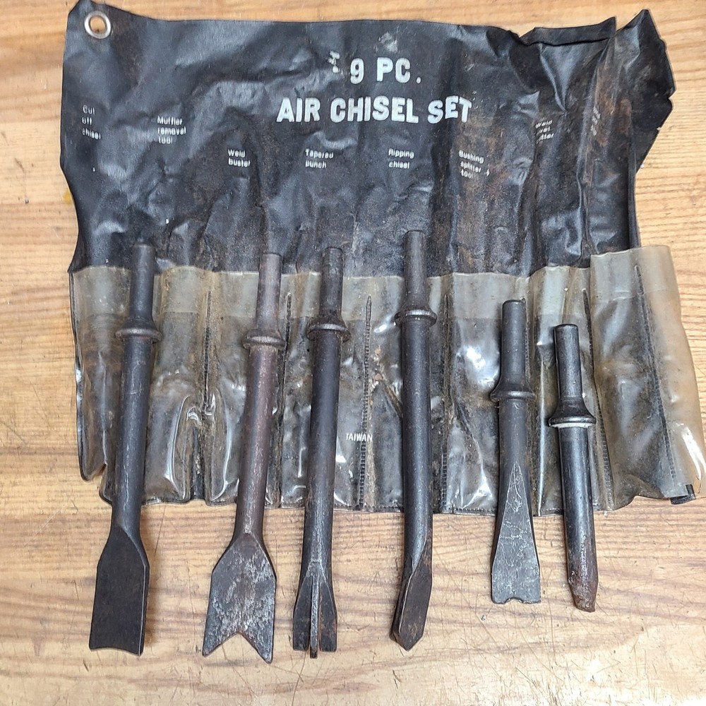 Air Hammer Chisel Set 6 Pieces