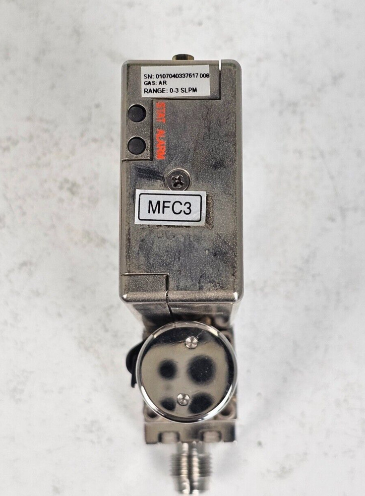 Brooks Instrument mass flow controller MFC SLA7950S1EGG1D2A1 AR 3 SLPM