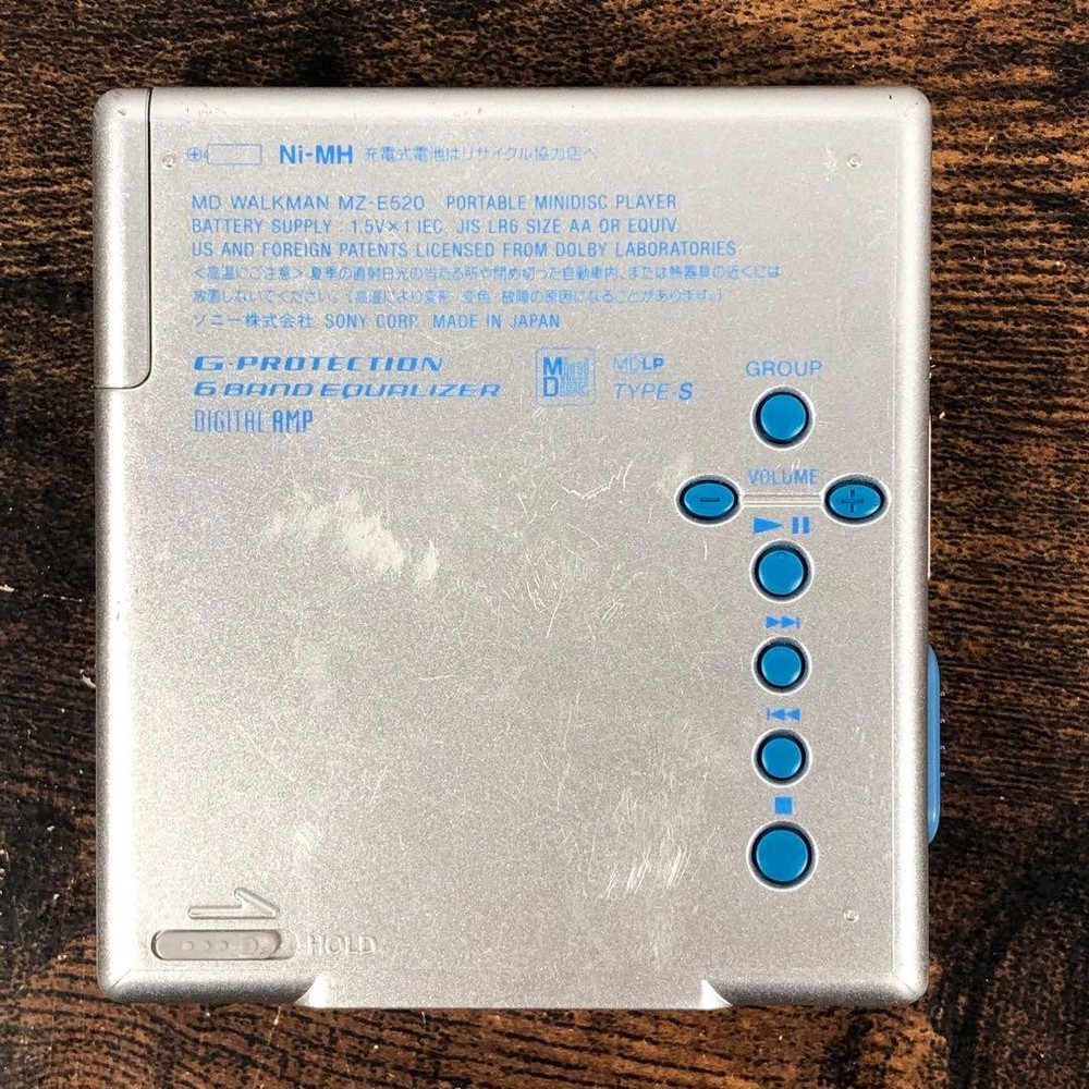 Operation Item Sony MD Walkman MZ-E520 Operation confirmed