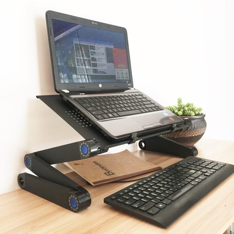 Adjustable Lap Desk Laptop Computer Portable Multifunctional Ergonomic Vented...