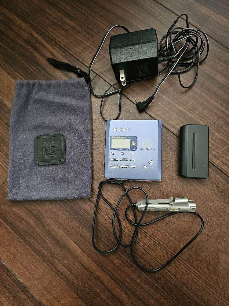SONY MD Walkman MZ-R55 Blue