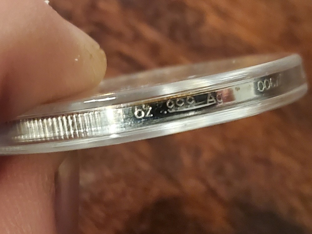Silver Shield Enemy Unknown Decentralized Double Obverse Proof Round 0067 SBSS